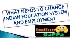 Indian Education System and Employment